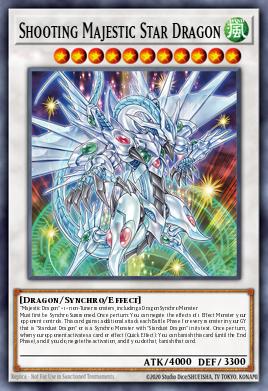 Shooting Majestic Star Dragon Yu-Gi-Oh card
