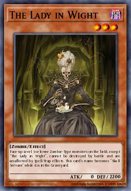 The Lady in Wight Yu-Gi-Oh card