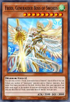 Frodi, Generaider Boss of Swords Yu-Gi-Oh card