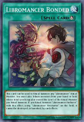 Libromancer Bonded Yu-Gi-Oh card