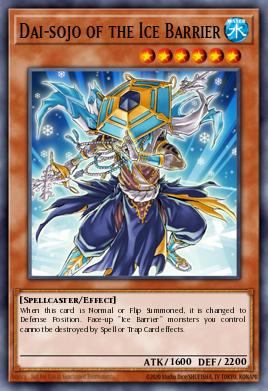 Dai-sojo of the Ice Barrier Yu-Gi-Oh card