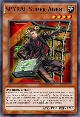 SPYRAL Super Agent Yu-Gi-Oh card