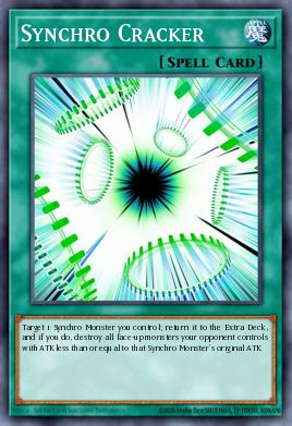 Synchro Cracker Yu-Gi-Oh card