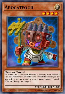 Apocatequil Yu-Gi-Oh card
