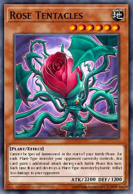 Rose Tentacles Yu-Gi-Oh card