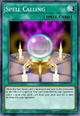 Spell Calling Yu-Gi-Oh card