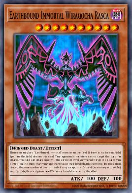 Earthbound Immortal Wiraqocha Rasca Yu-Gi-Oh card