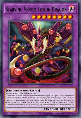 Starving Venom Fusion Dragon Yu-Gi-Oh card