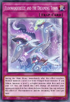 Floowandereeze and the Dreaming Town Yu-Gi-Oh card