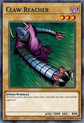 Claw Reacher Yu-Gi-Oh card