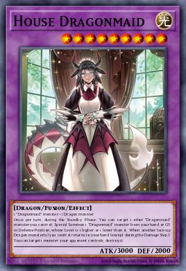 House Dragonmaid Yu-Gi-Oh card