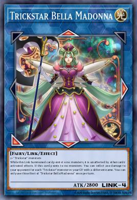 Trickstar Bella Madonna Yu-Gi-Oh card