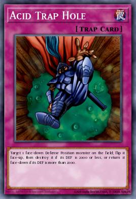 Acid Trap Hole Yu-Gi-Oh card