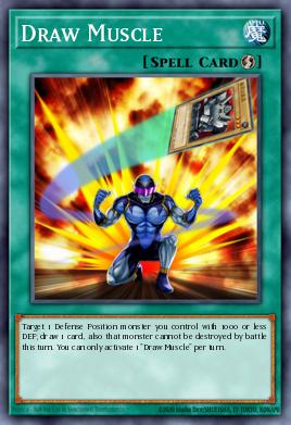 Draw Muscle Yu-Gi-Oh card
