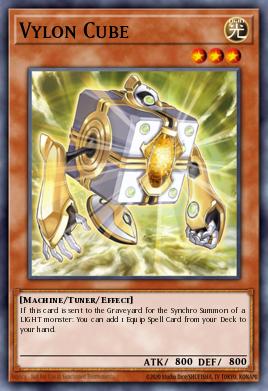 Vylon Cube Yu-Gi-Oh card
