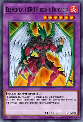 Elemental HERO Phoenix Enforcer Yu-Gi-Oh card