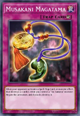 Musakani Magatama Yu-Gi-Oh card