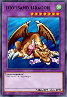 Thousand Dragon Yu-Gi-Oh card