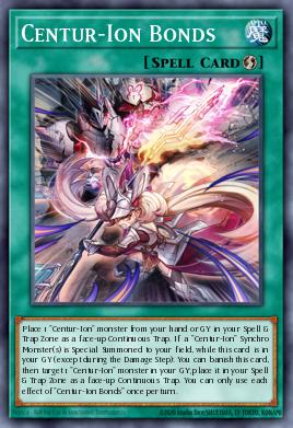 Centur-Ion Bonds Yu-Gi-Oh card