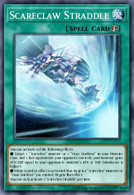 Scareclaw Straddle Yu-Gi-Oh card