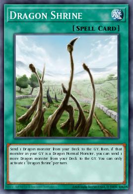 Dragon Shrine Yu-Gi-Oh card