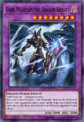 Dark Magician the Dragon Knight Yu-Gi-Oh card