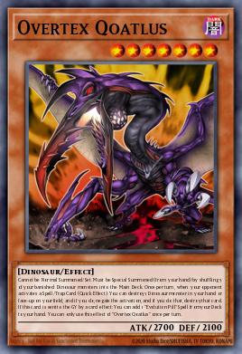 Overtex Qoatlus Yu-Gi-Oh card