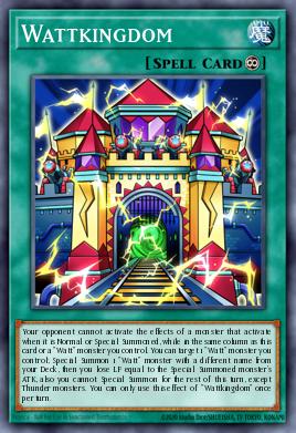 Wattkingdom Yu-Gi-Oh card