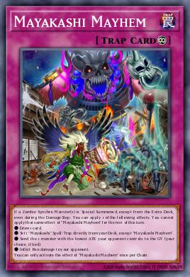 Mayakashi Mayhem Yu-Gi-Oh card