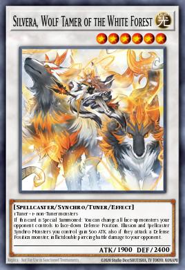 Silvera, Wolf Tamer of the White Forest Yu-Gi-Oh card