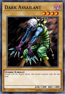 Dark Assailant Yu-Gi-Oh card