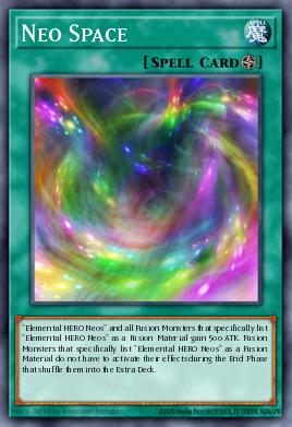 Neo Space Yu-Gi-Oh card