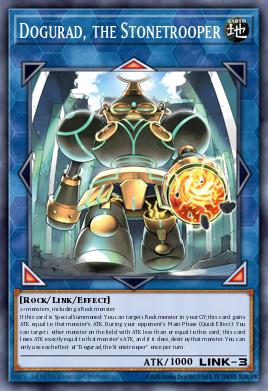 Dogurad, the Stonetrooper Yu-Gi-Oh card