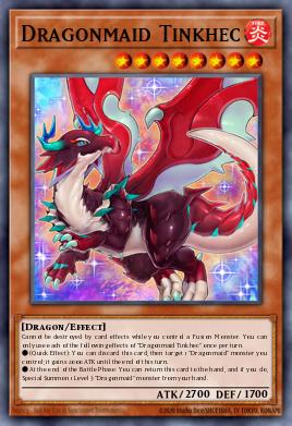 Dragonmaid Tinkhec Yu-Gi-Oh card