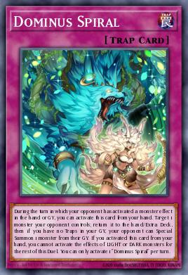Dominus Spiral Yu-Gi-Oh card