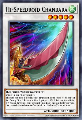 Hi-Speedroid Yu-Gi-Oh archetype