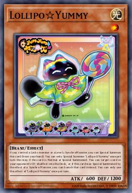 Lollipo☆Yummy Yu-Gi-Oh card