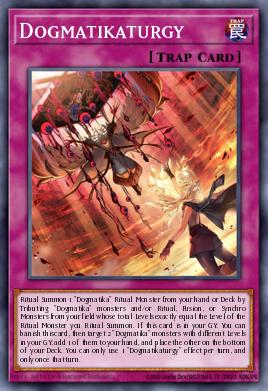 Dogmatikaturgy Yu-Gi-Oh card