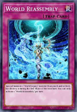 World Reassembly Yu-Gi-Oh card