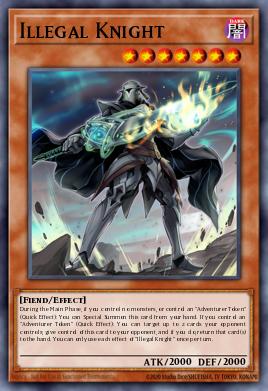 Illegal Knight Yu-Gi-Oh card
