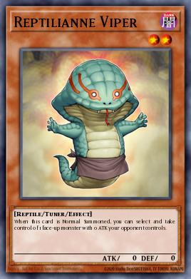 Reptilianne Viper Yu-Gi-Oh card