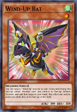 Wind-Up Bat Yu-Gi-Oh card