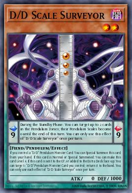D/D Scale Surveyor Yu-Gi-Oh card