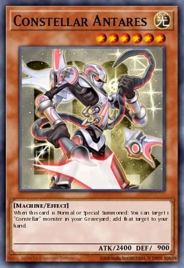 Constellar Antares Yu-Gi-Oh card