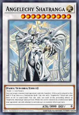 Angelechy Shatranga Yu-Gi-Oh card