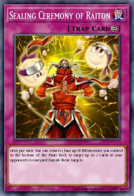 Sealing Ceremony of Raiton Yu-Gi-Oh card