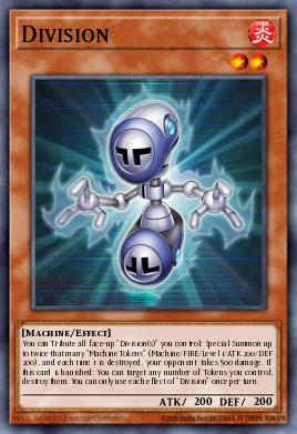 Division Yu-Gi-Oh card