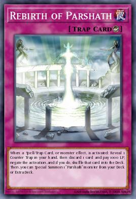 Rebirth of Parshath Yu-Gi-Oh card