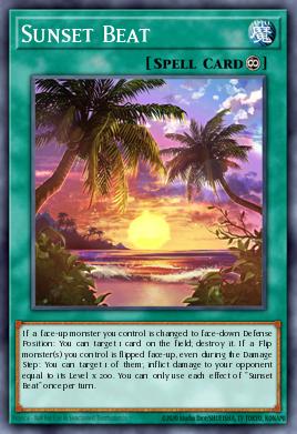 Sunset Beat Yu-Gi-Oh card