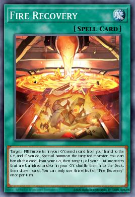 Fire Recovery Yu-Gi-Oh card